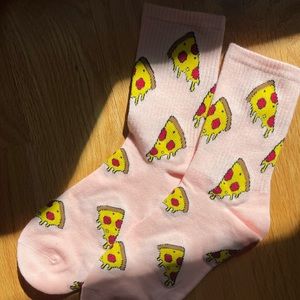Pizza Pattern Socks